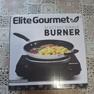Elite Gourmet Electric Single Burner New, Never Used